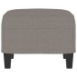 vidaXL Υποπόδιο Taupe 60x50x41 εκ. Υφασμάτινο
