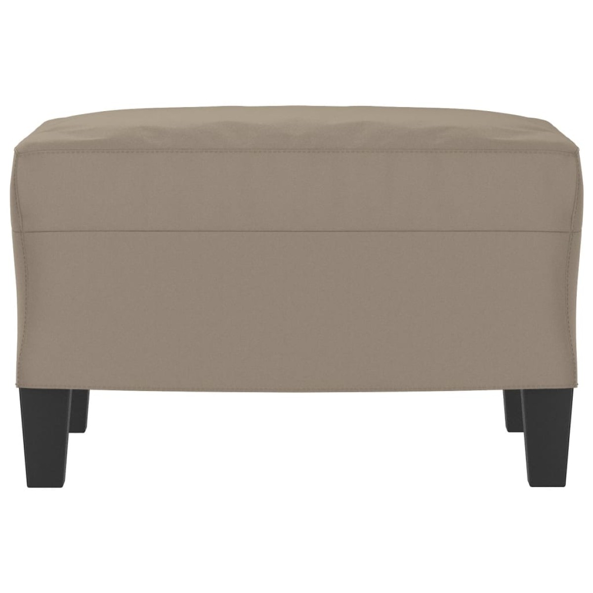 vidaXL Υποπόδιο Taupe 60 x 50 x 41 εκ. από Ύφασμα Μικροϊνών