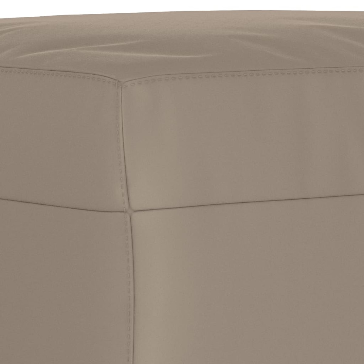 vidaXL Υποπόδιο Taupe 60 x 50 x 41 εκ. από Ύφασμα Μικροϊνών