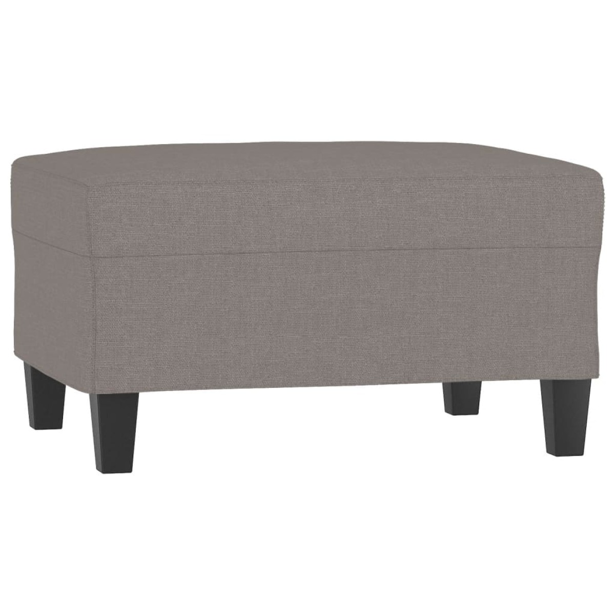 vidaXL Υποπόδιο Taupe 70 x 55 x 41 εκ. Υφασμάτινο
