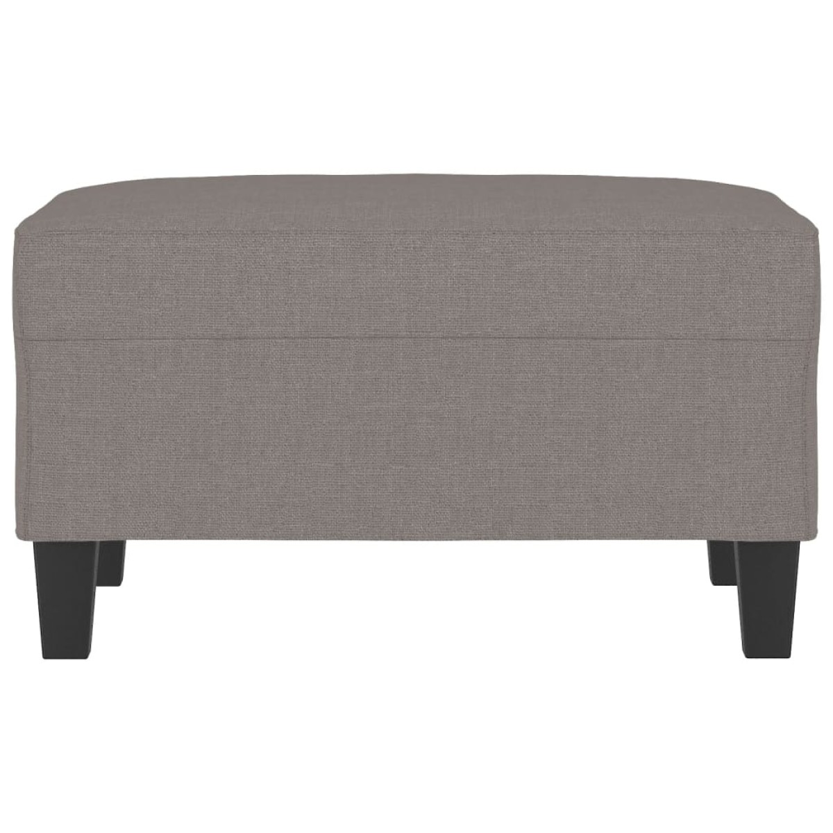 vidaXL Υποπόδιο Taupe 70 x 55 x 41 εκ. Υφασμάτινο