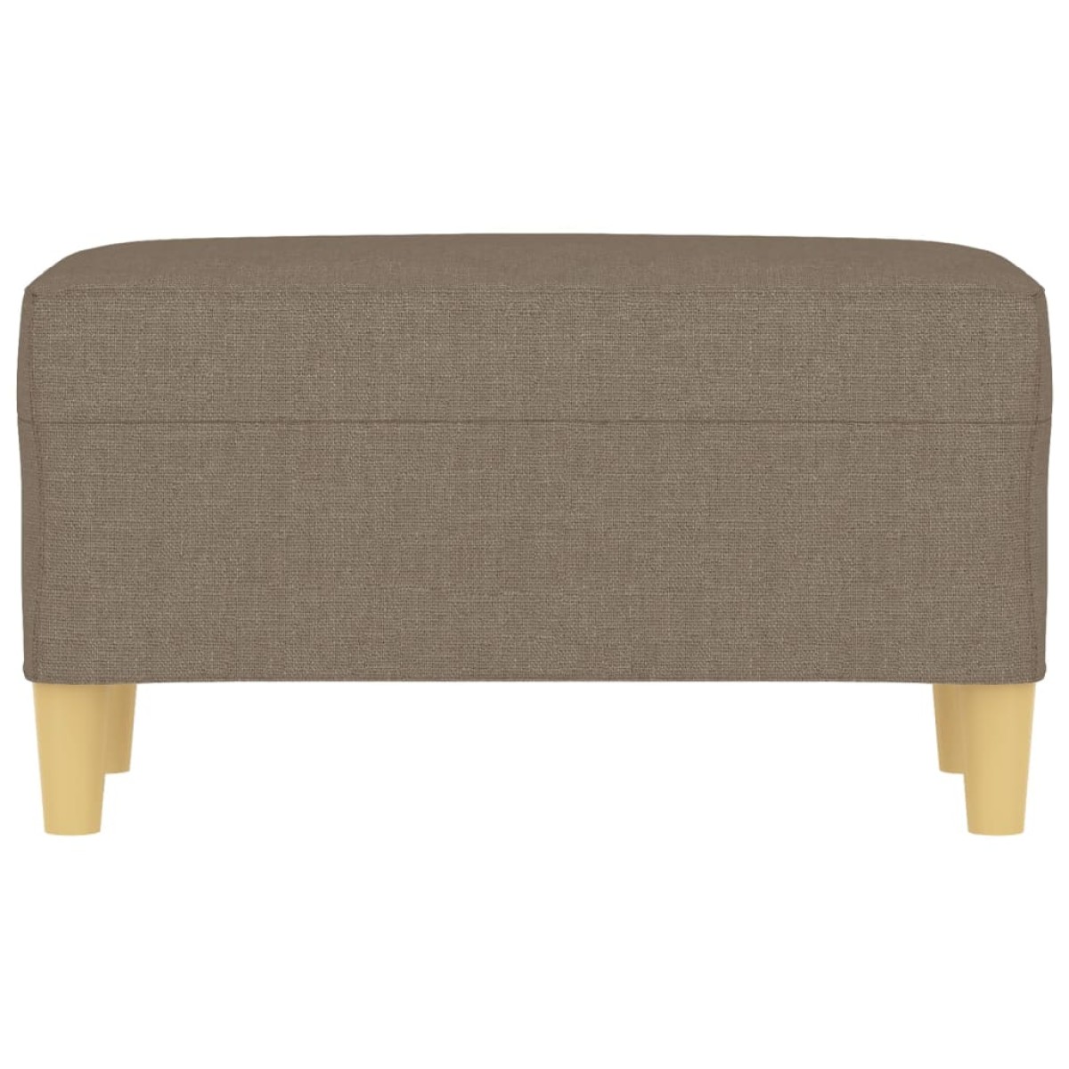 vidaXL Πάγκος Taupe 70 x 35 x 41 εκ. Υφασμάτινος