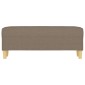 vidaXL Πάγκος Taupe 100x35x41 εκ. Υφασμάτινος