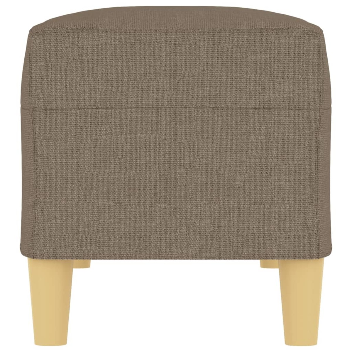 vidaXL Πάγκος Taupe 100x35x41 εκ. Υφασμάτινος