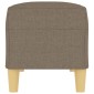 vidaXL Πάγκος Taupe 100x35x41 εκ. Υφασμάτινος