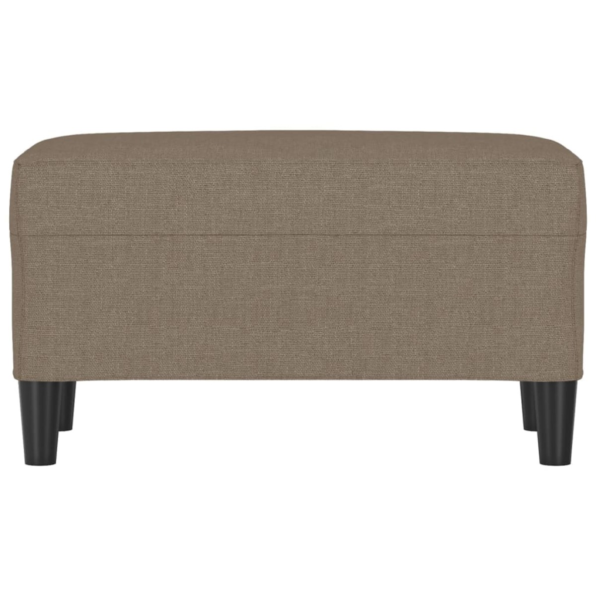 vidaXL Πάγκος Taupe 70 x 35 x 41 εκ. Υφασμάτινος