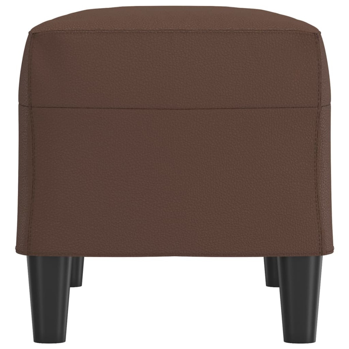 vidaXL Πάγκος Καφέ 70x35x41 εκ. από Συνθετικό Δέρμα