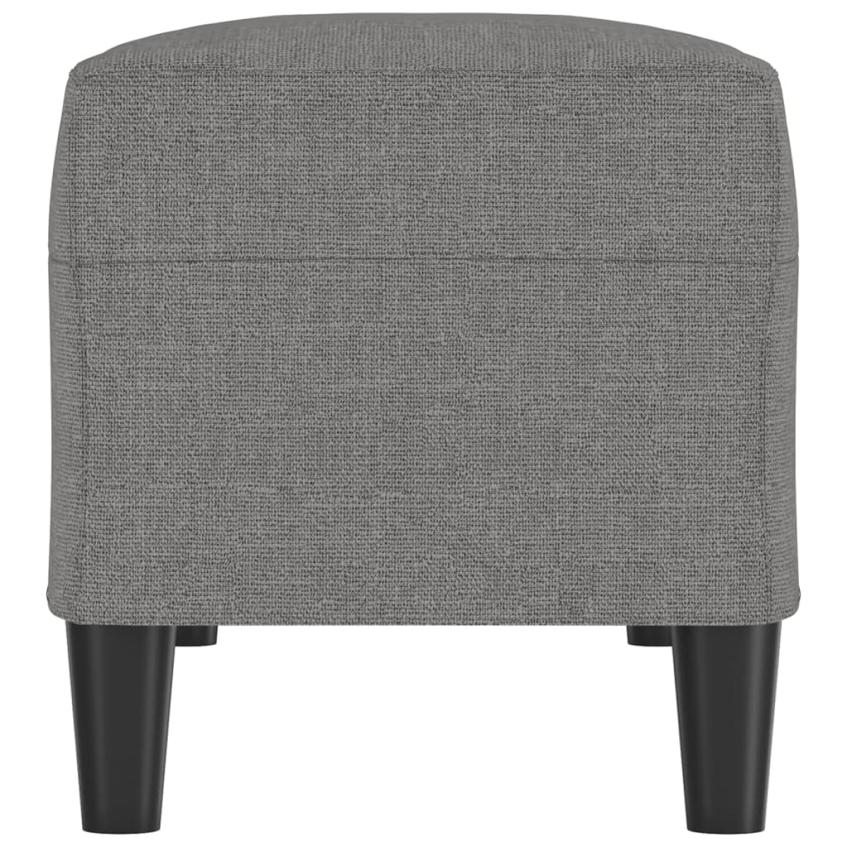 vidaXL Πάγκος Σκούρο Γκρι 100x35x41 εκ. Υφασμάτινος