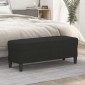 vidaXL Πάγκος Μαύρος 100x35x41 εκ. Υφασμάτινος