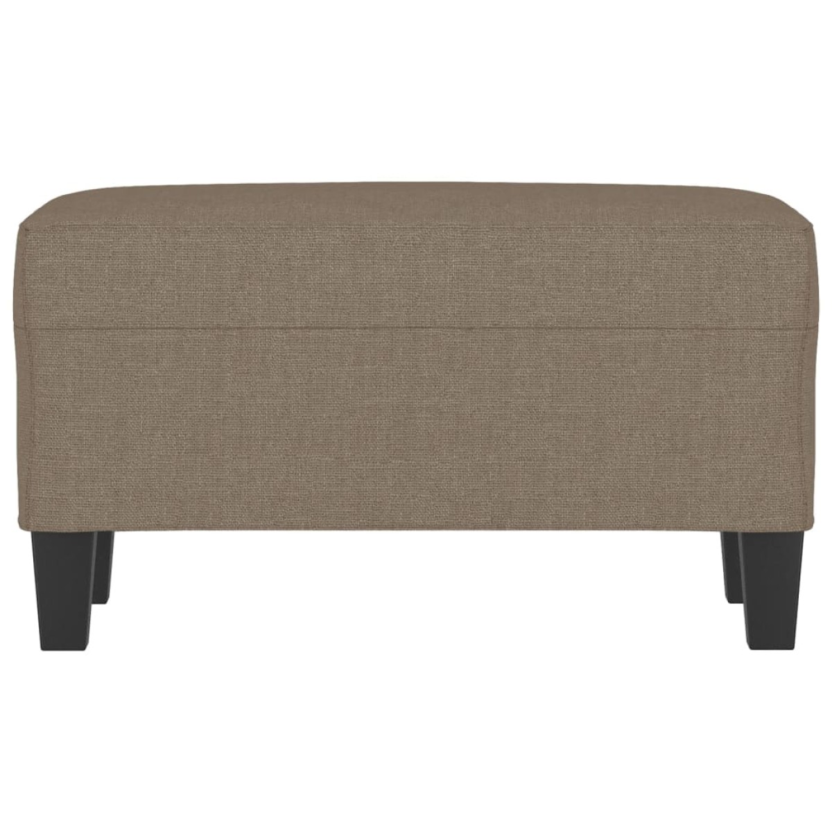 vidaXL Πάγκος Taupe 70 x 35 x 41 εκ. Υφασμάτινος