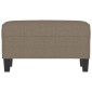 vidaXL Πάγκος Taupe 70 x 35 x 41 εκ. Υφασμάτινος