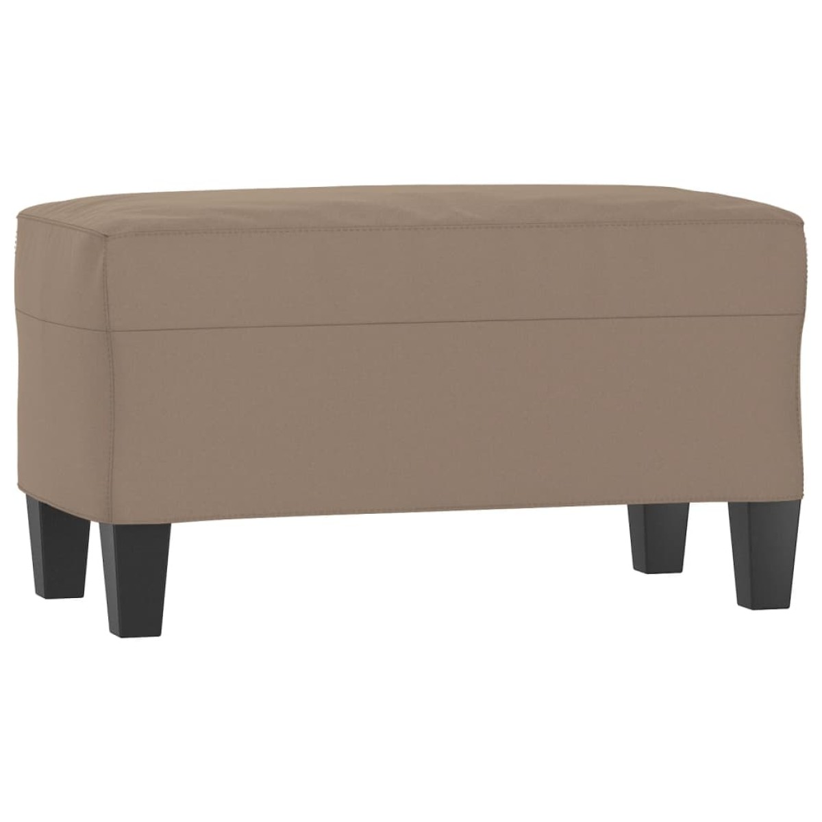 vidaXL Πάγκος Taupe 70 x 35 x 41 εκ. από Ύφασμα Μικροϊνών