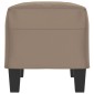 vidaXL Πάγκος Taupe 70 x 35 x 41 εκ. από Ύφασμα Μικροϊνών