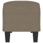 vidaXL Πάγκος Taupe 100x35x41 εκ. Υφασμάτινος