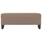 vidaXL Πάγκος Taupe 100x35x41 εκ. από Ύφασμα Μικροϊνών