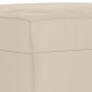 vidaXL Πάγκος Κρεμ 100x35x41 εκ. από Ύφασμα Μικροϊνών