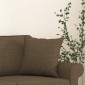 vidaXL Μαξιλάρια Διακοσμητικά 2 τεμ. Καφέ 40 x 40 εκ. Υφασμάτινα