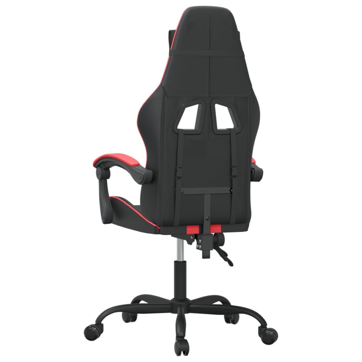 vidaXL Καρέκλα Gaming Περιστρεφόμενη Μαύρη/Κόκκινη από Συνθετικό Δέρμα