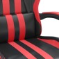 vidaXL Καρέκλα Gaming Περιστρ. Υποπόδιο Μαύρο/Πράσινο Συνθετικό Δέρμα