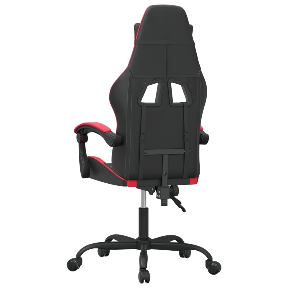 vidaXL Καρέκλα Gaming Περιστρεφόμενη Μαύρη/Κόκκινη από Συνθετικό Δέρμα