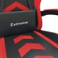 vidaXL Καρέκλα Gaming Περιστρ. Υποπόδιο Μαύρο/Πράσινο Συνθετικό Δέρμα