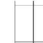 vidaXL Διαχωριστικό Δωματίου με 5 Πάνελ Λευκό 250x220 εκ. από Ύφασμα