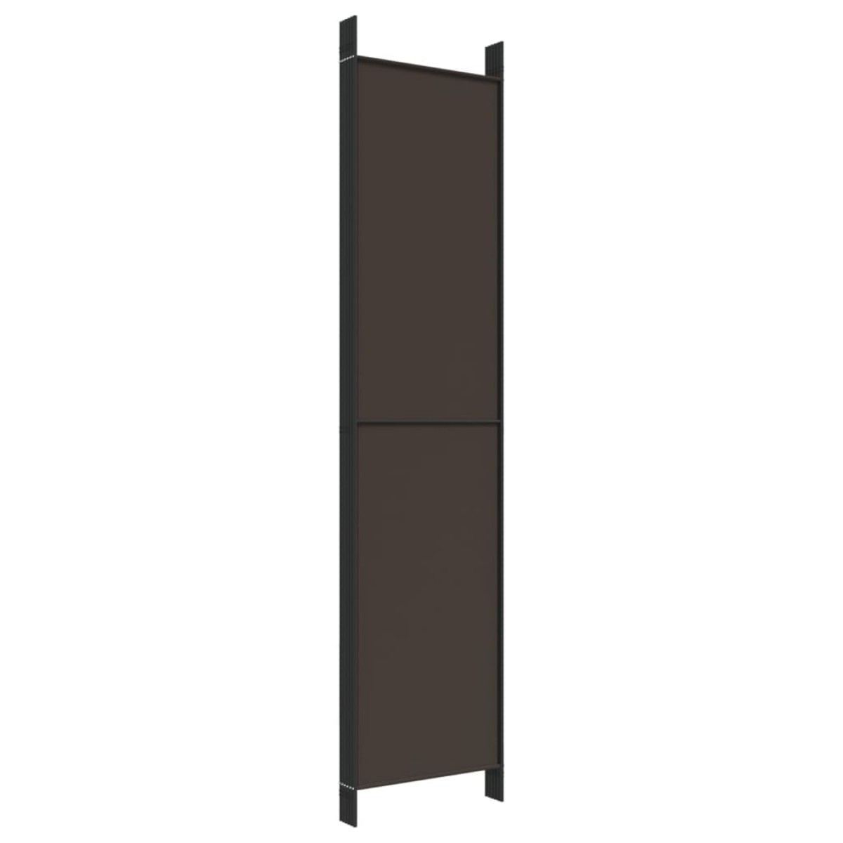 vidaXL Διαχωριστικό Δωματίου με 6 Πάνελ Καφέ 300x220 εκ. από Ύφασμα