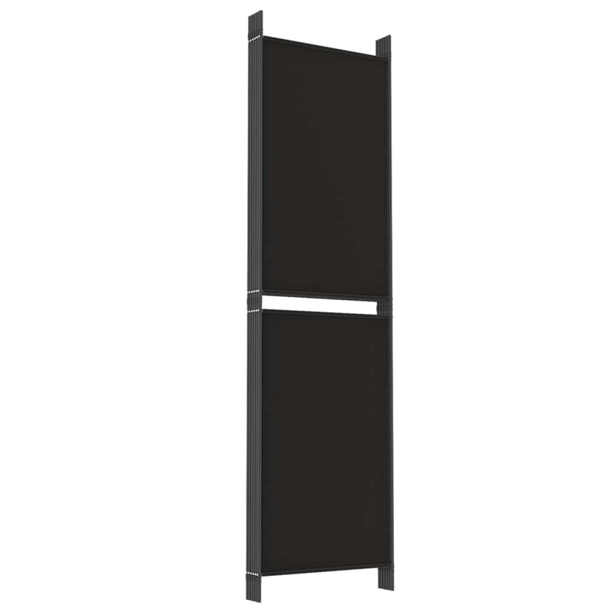 vidaXL Διαχωριστικό Δωματίου με 6 Πάνελ Μαύρο 300x180 εκ. από Ύφασμα