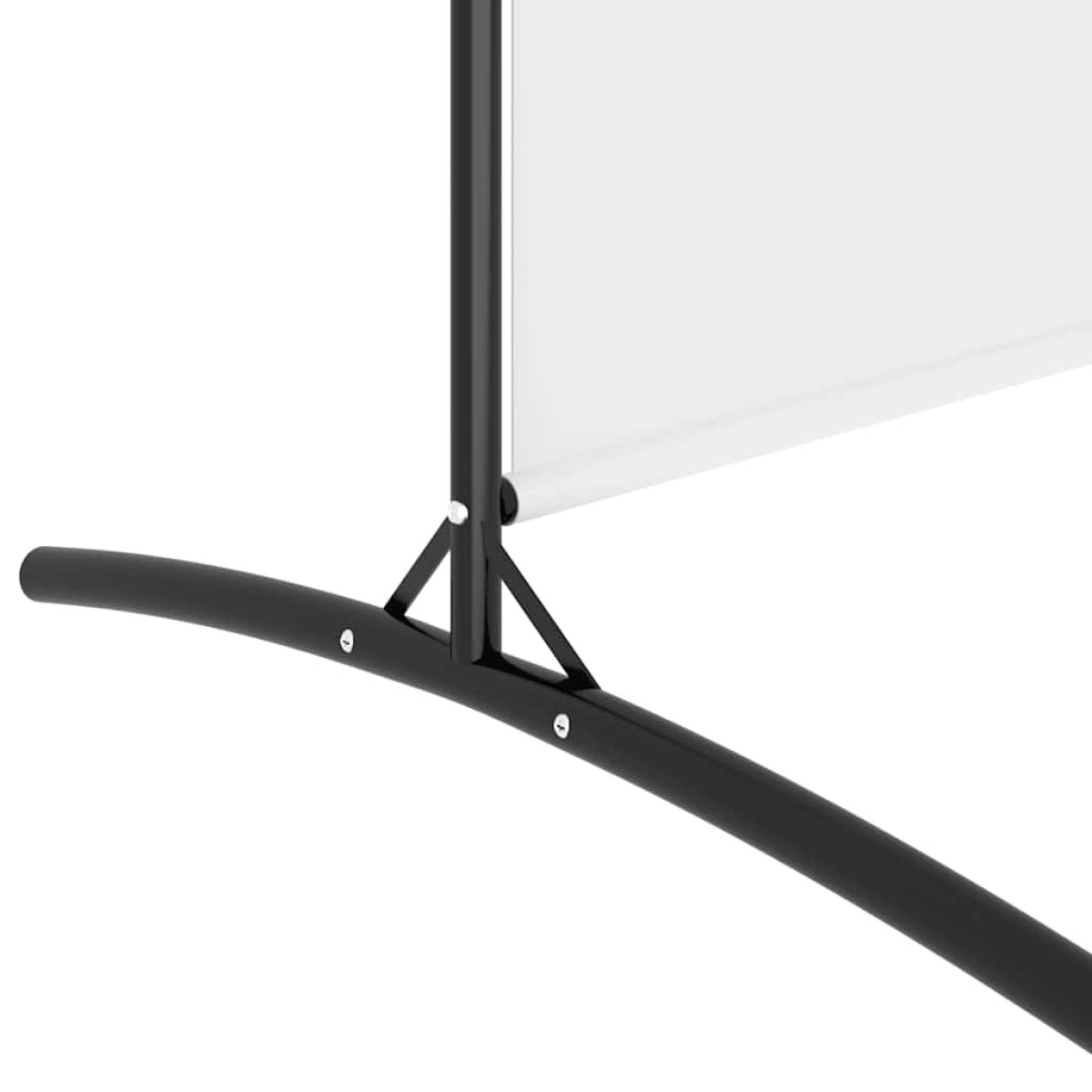 vidaXL Διαχωριστικό Δωματίου με 2 Πάνελ Λευκό 175 x 180 εκ. από Ύφασμα