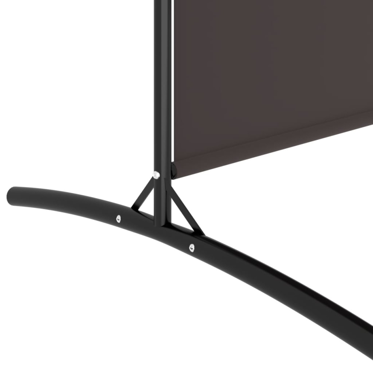 vidaXL Διαχωριστικό Δωματίου με 4 Πάνελ Καφέ 346 x 180 εκ. από Ύφασμα