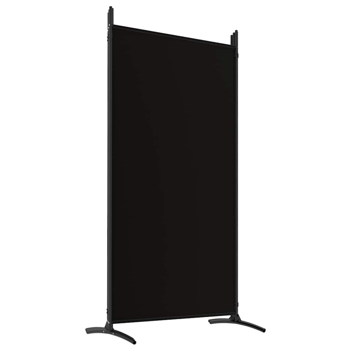 vidaXL Διαχωριστικό Δωματίου με 5 Πάνελ Μαύρο 433x180 εκ. από Ύφασμα