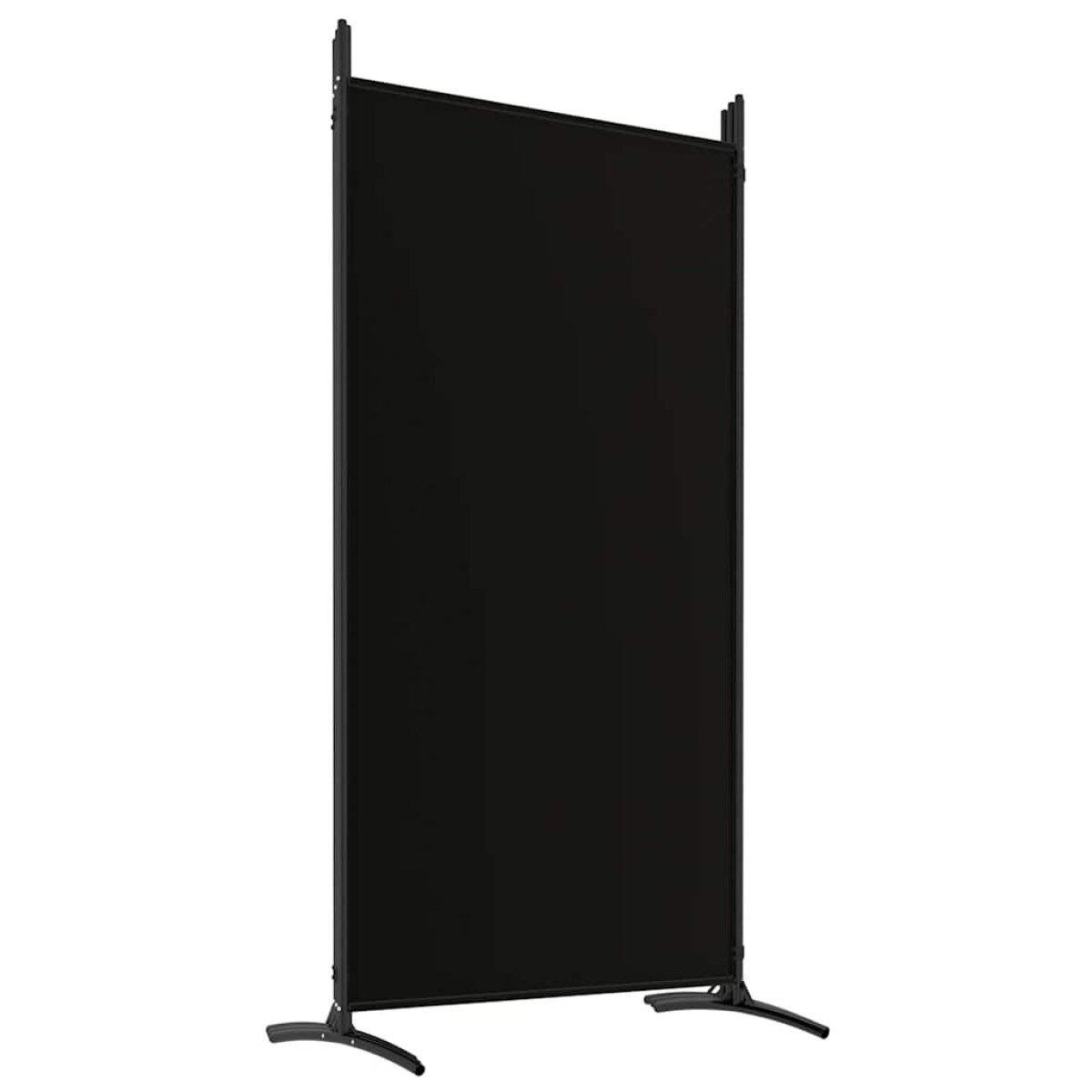 vidaXL Διαχωριστικό Δωματίου με 6 Πάνελ Μαύρο 520x180 εκ. από Ύφασμα