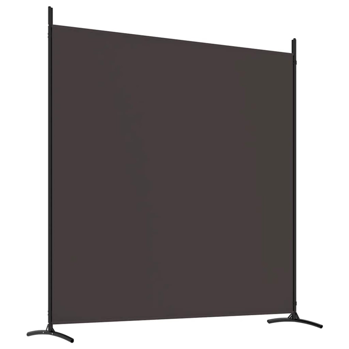 vidaXL Διαχωριστικό Δωματίου με 4 Πάνελ Καφέ 698x180 εκ. από Ύφασμα