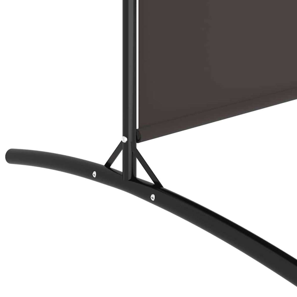 vidaXL Διαχωριστικό Δωματίου με 4 Πάνελ Καφέ 698x180 εκ. από Ύφασμα