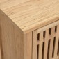 vidaXL Έπιπλο Νιπτήρα Μπάνιου 66x29x61,5 εκ. από Μασίφ Ξύλο Καρυδιάς