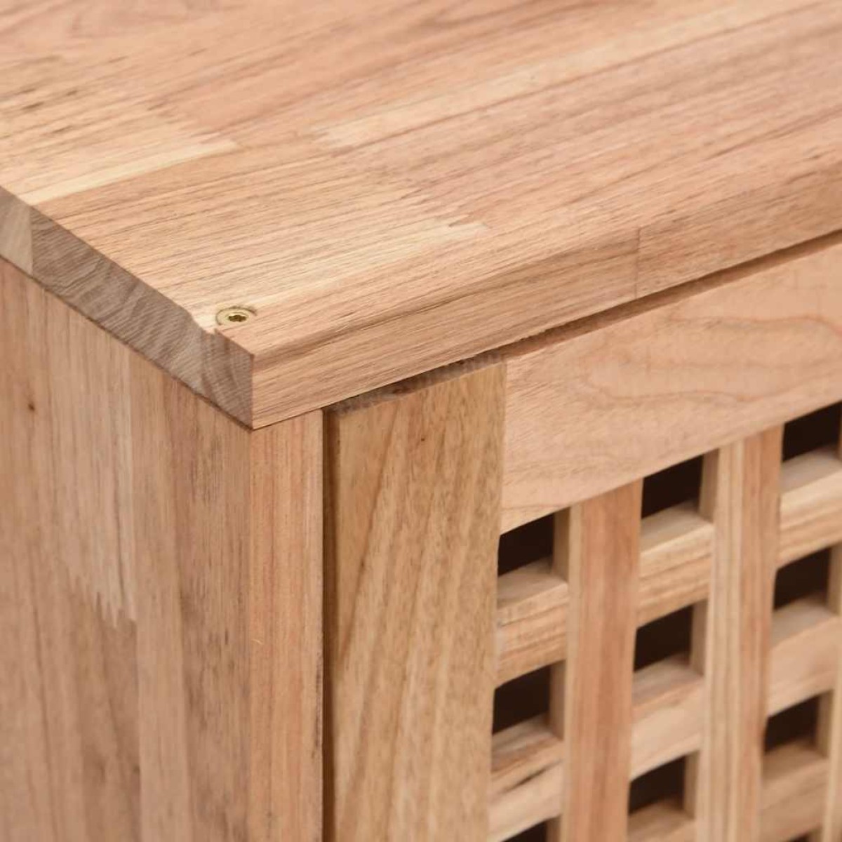 vidaXL Ντουλάπι Τοίχου 42 x 18 x 42 εκ. από Μασίφ Ξύλο Καρυδιάς