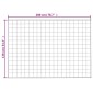 vidaXL Κουβέρτα Βαρύτητας Γκρι 138 x 200 εκ. 6 κ. Υφασμάτινη