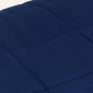 vidaXL Κουβέρτα Βαρύτητας Μπλε 235 x 290 εκ. 11 κ. Υφασμάτινη