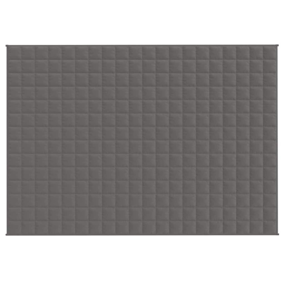 vidaXL Κουβέρτα Βαρύτητας Γκρι 138 x 200 εκ. 10 κ. Υφασμάτινη