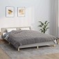 vidaXL Κουβέρτα Βαρύτητας Γκρι 220 x 235 εκ. 15 κ. Υφασμάτινη