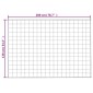 vidaXL Κουβέρτα Βαρύτητας Μπλε 138 x 200 εκ. 6 κ. Υφασμάτινη