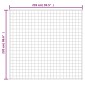 vidaXL Κουβέρτα Βαρύτητας Μπλε 220 x 235 εκ. 11 κ. Υφασμάτινη
