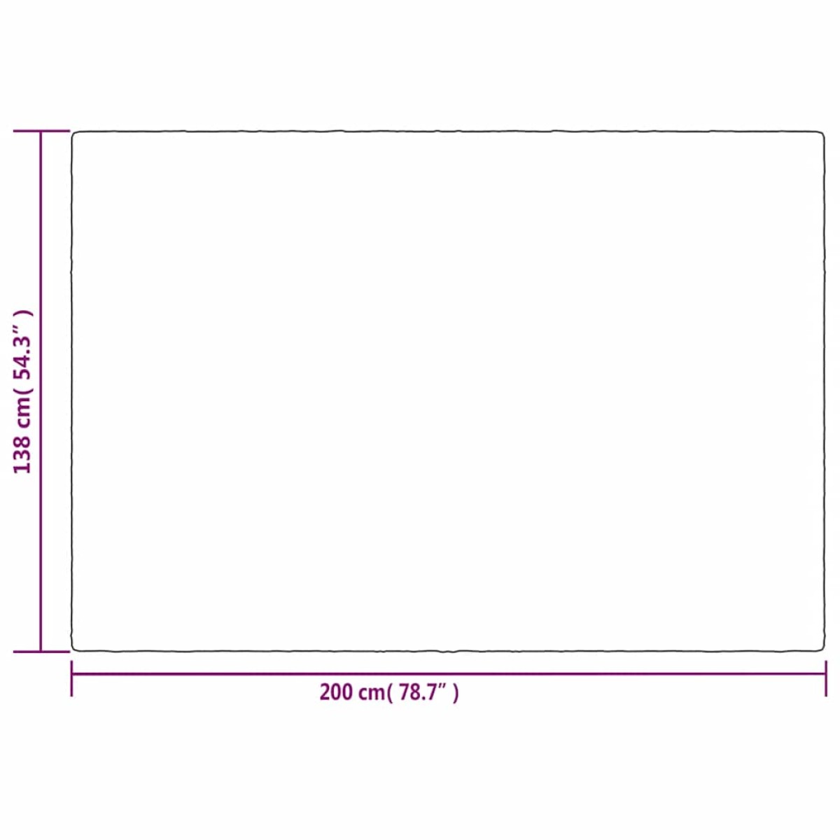vidaXL Κουβέρτα Βαρύτητας με Κάλυμμα Γκρι 138x200 εκ. 6 κ. Υφασμάτινη