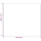vidaXL Κουβέρτα Βαρύτητας με Κάλυμμα Γκρι 200x225 εκ. 9 κ. Υφασμάτινη