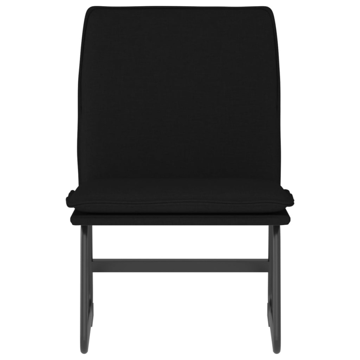 vidaXL Πολυθρόνα Μαύρο 52 x 75 x 76 εκ. Υφασμάτινη