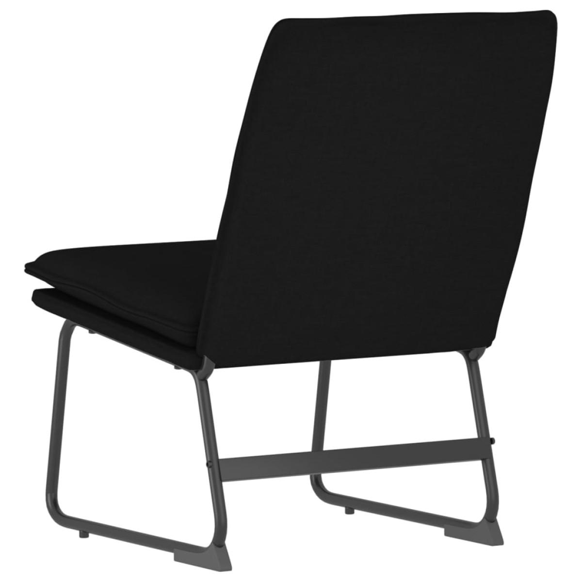 vidaXL Πολυθρόνα Μαύρο 52 x 75 x 76 εκ. Υφασμάτινη