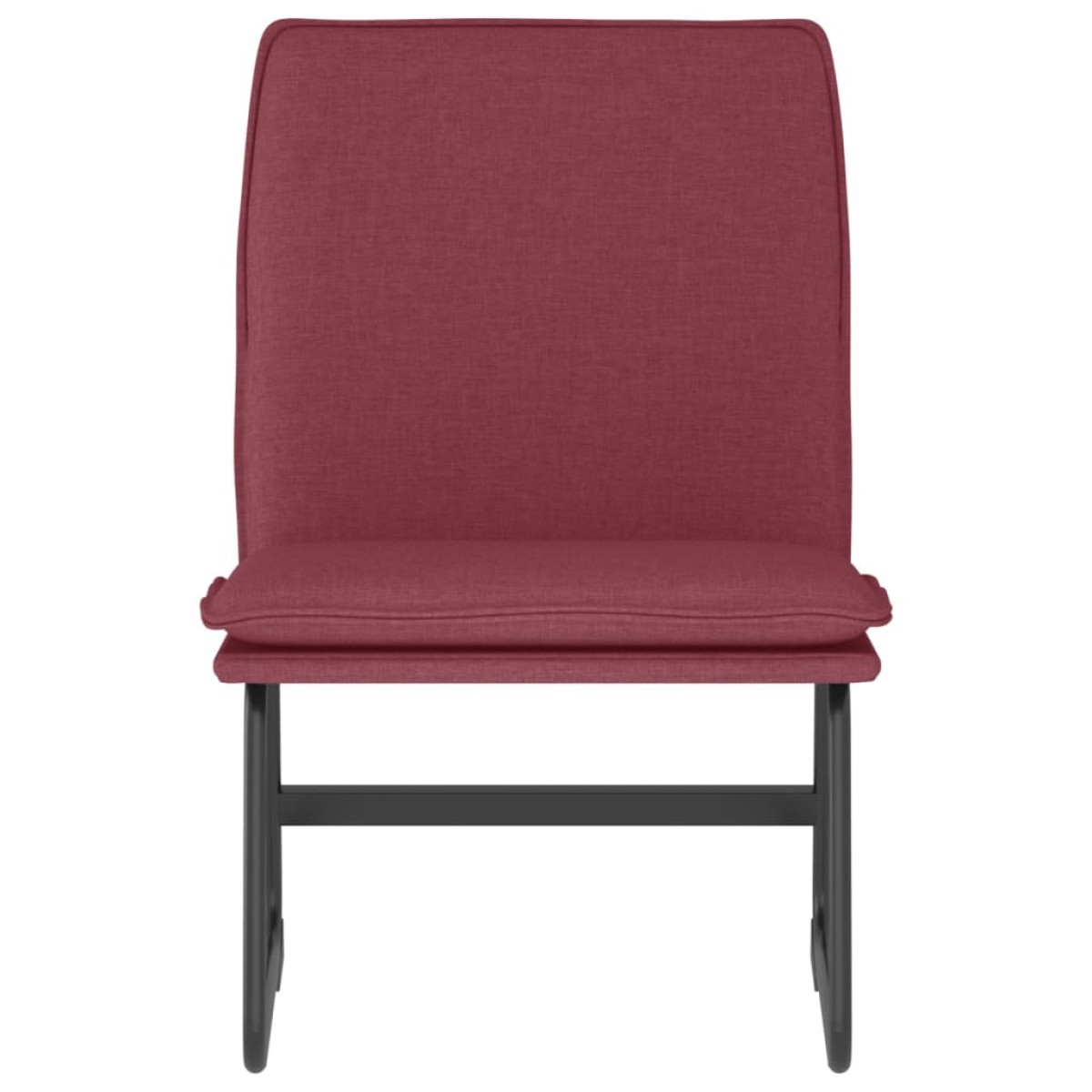 vidaXL Πολυθρόνα Μπορντό 52x75x76 εκ. Υφασμάτινη