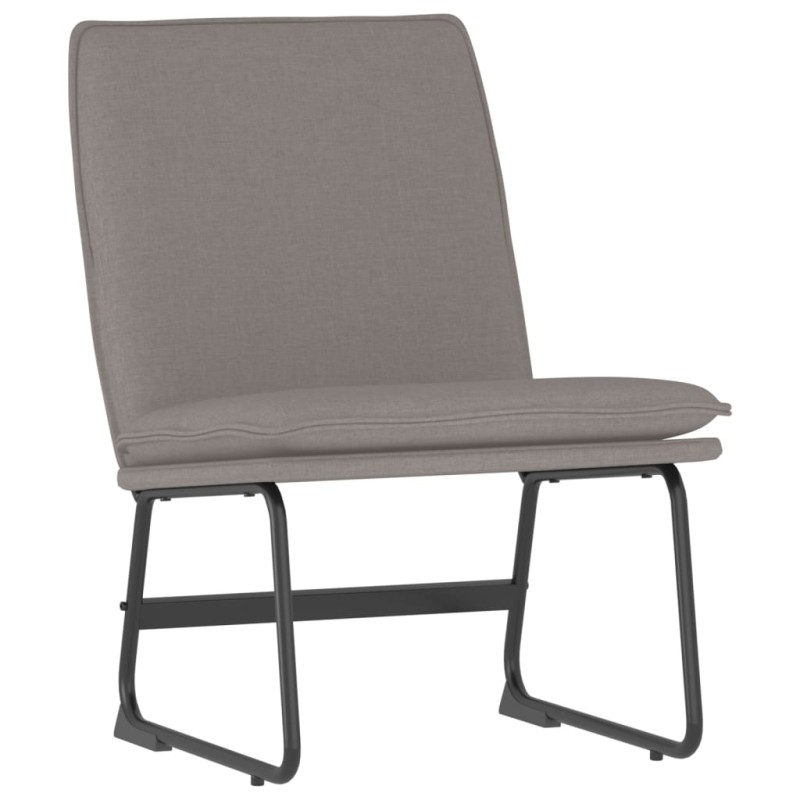vidaXL Πολυθρόνα Taupe 52 x 75 x 76 εκ. Υφασμάτινη