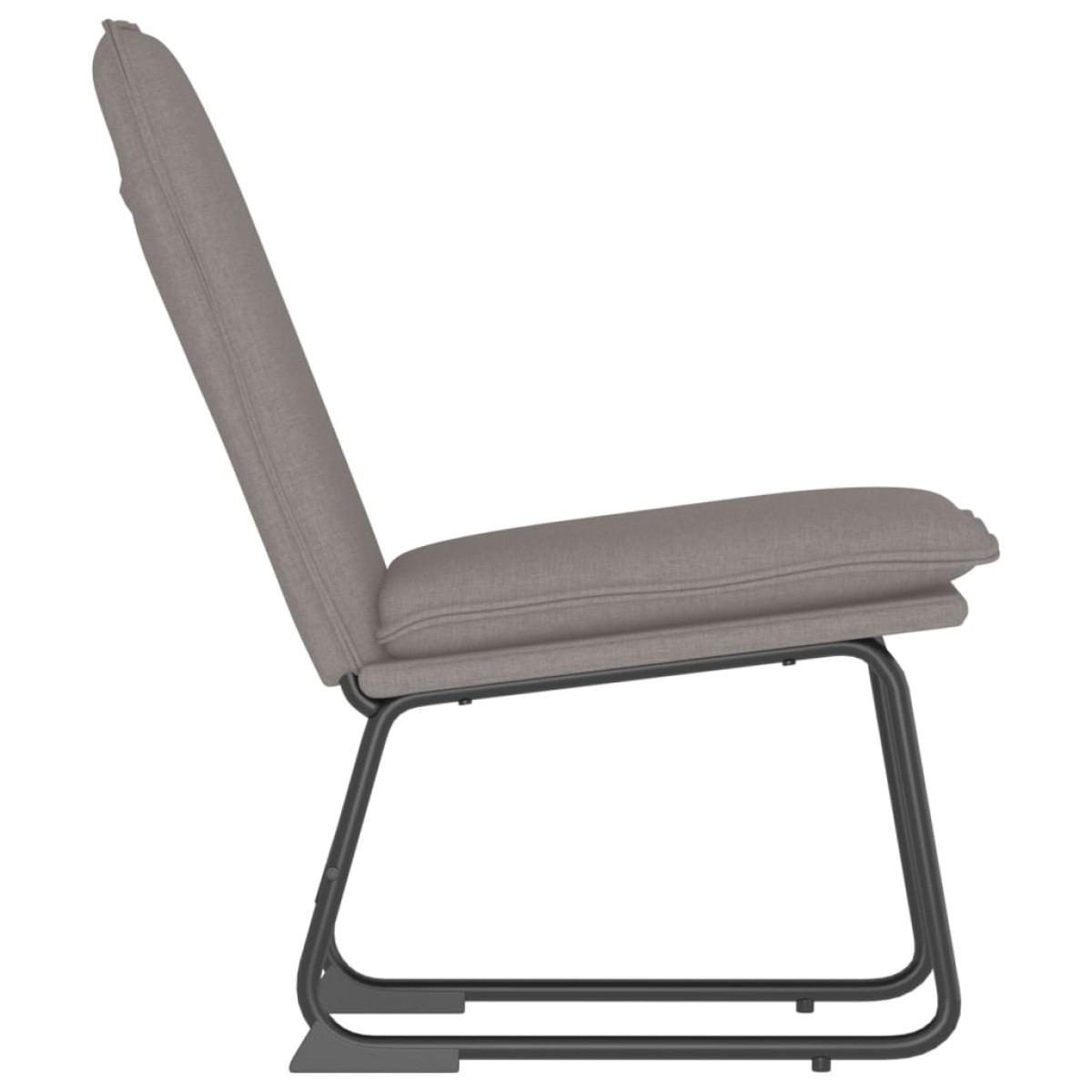 vidaXL Πολυθρόνα Taupe 52 x 75 x 76 εκ. Υφασμάτινη