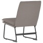 vidaXL Πολυθρόνα Taupe 52 x 75 x 76 εκ. Υφασμάτινη